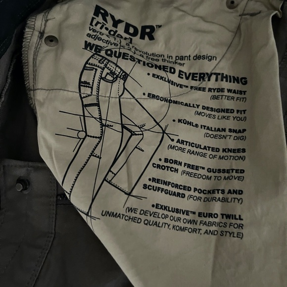 KUHL BRAND NEW PANTS 34WX30L - Picture 8 of 8